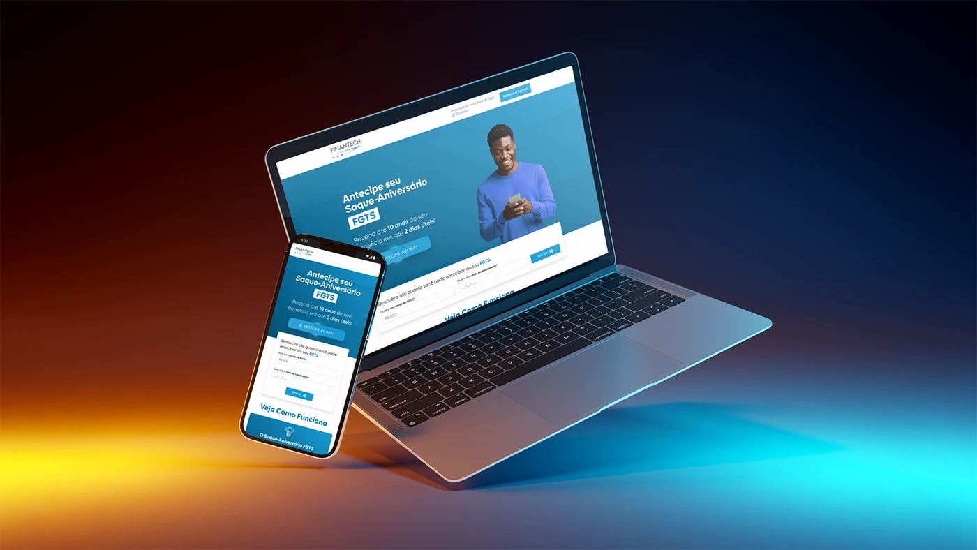 Landing Page Antecipação FGTS
