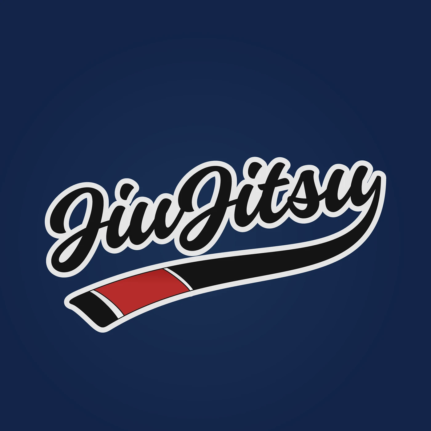 Jiu Jitsu Lettering